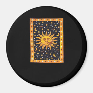 Whimsigoth 90s Sun And Moon Magnet