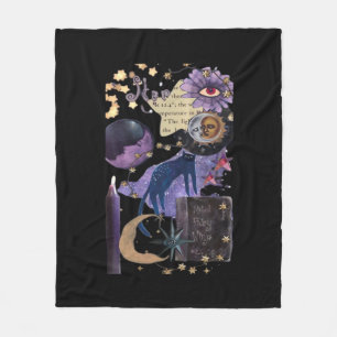 Whimsigoth Aesthetic 90s Fleece Blanket