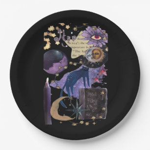 Whimsigoth Aesthetic 90s Paper Plate