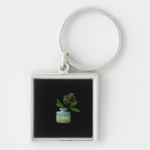 Whimsigoth Apothecary Vase Classic Key Ring