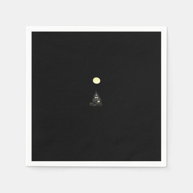 Whimsigoth Autumn Cottage Oversized Napkin (Front)