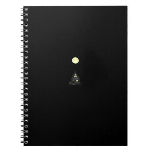 Whimsigoth Autumn Cottage Oversized Notebook