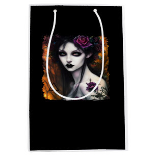 Whimsigoth – Autumn Nights & Vintage Design Medium Gift Bag