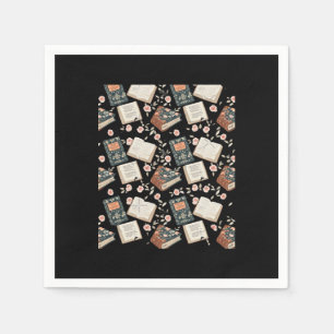 Whimsigoth Booktok Aesthetic Graphic Napkin