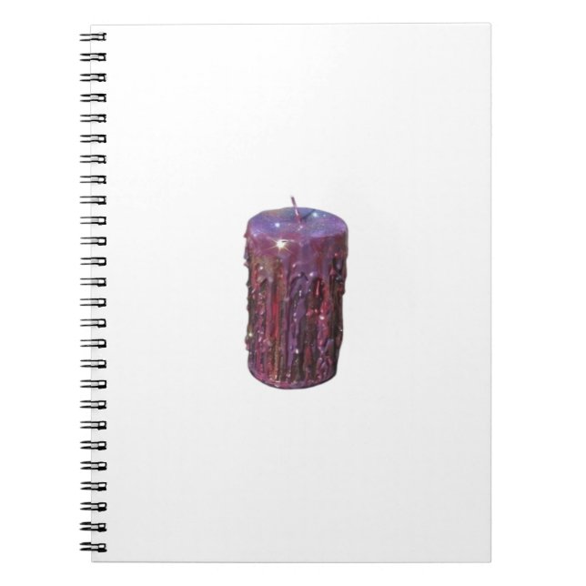 Whimsigoth Candle Classic Notebook (Front)