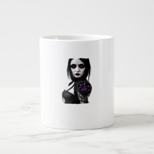 Whimsigoth Classic Design For Halloween Large Coffee Mug