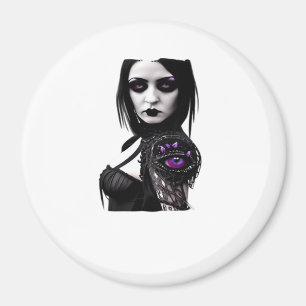 Whimsigoth Classic Design For Halloween Magnet