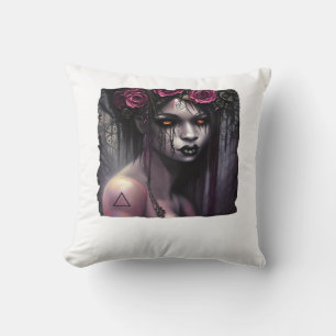 Whimsigoth Classic Funny Cushion
