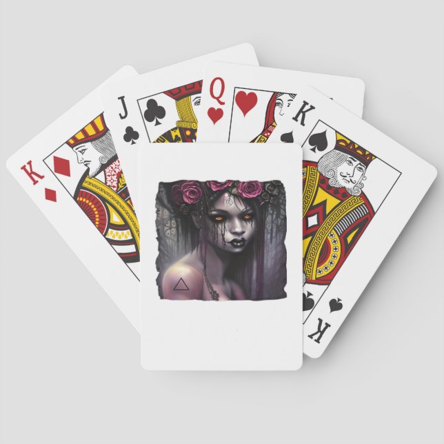 Whimsigoth Classic Funny Playing Cards (Back)