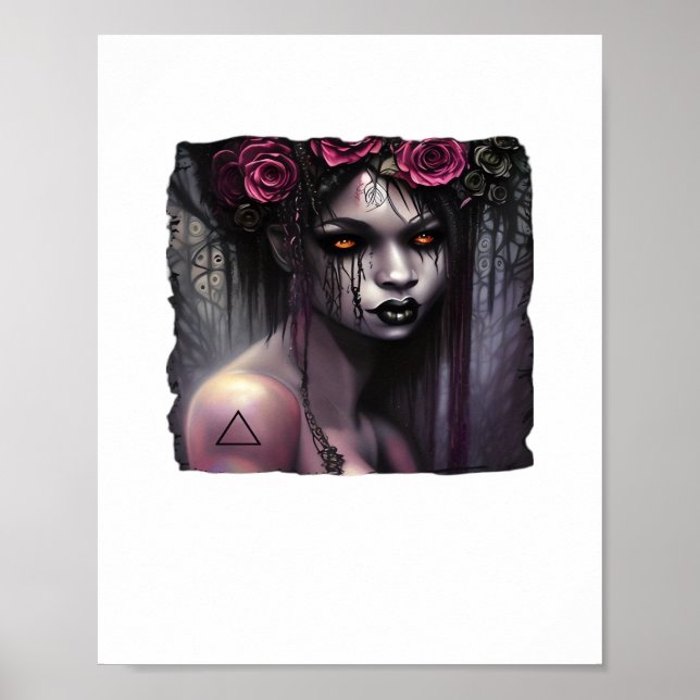 Whimsigoth Classic Funny Poster (Front)