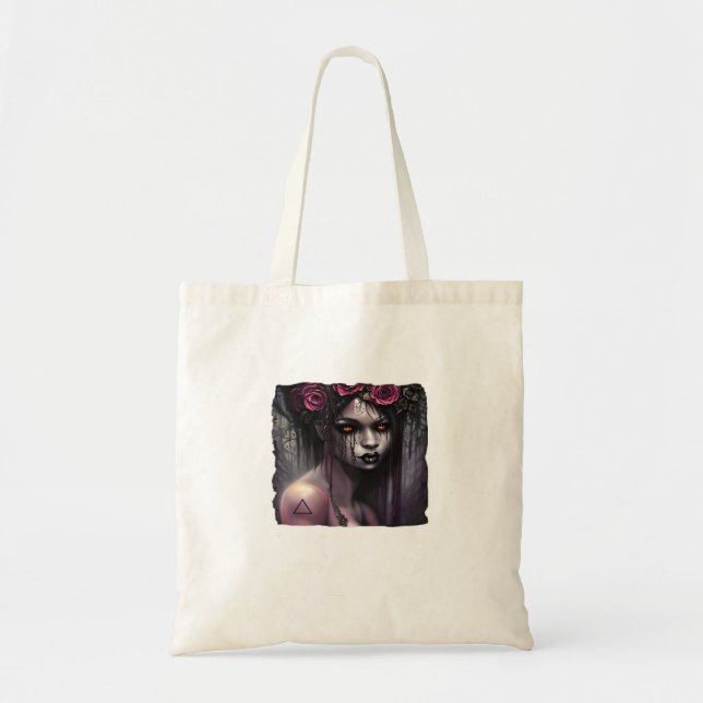 Whimsigoth Classic Funny Tote Bag (Front)