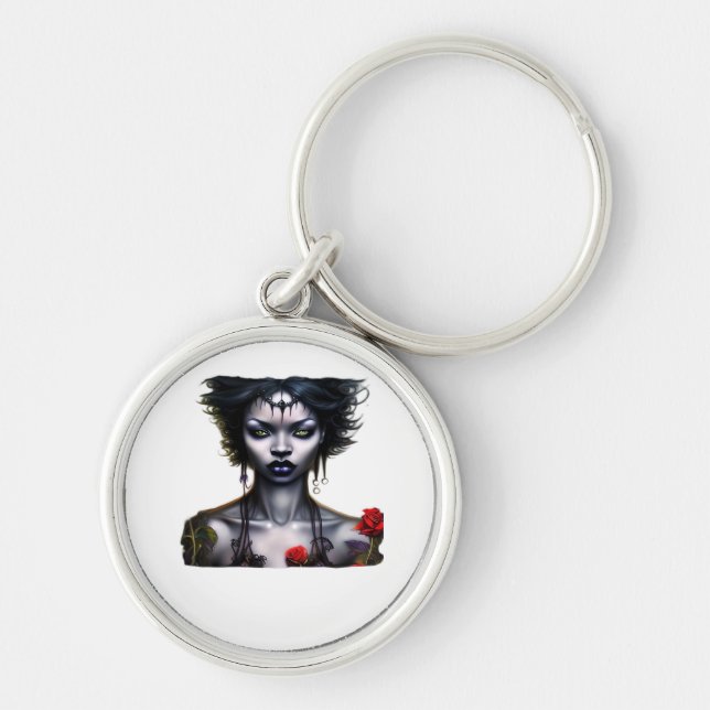 Whimsigoth Classic Magic  Key Ring (Front)