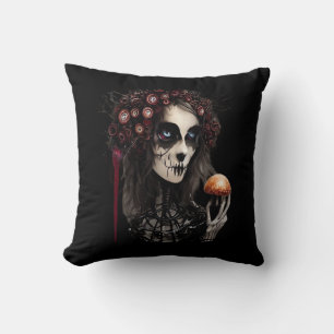 Whimsigoth – Classic Moons and Haunted Gardens Cushion
