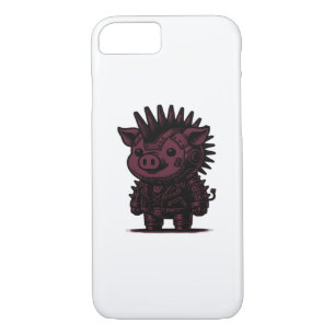 Whimsigoth Cyborg Sloth Vintage Art Design Classic iPhone 8/7 Case
