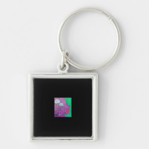 Whimsigoth Design For Halloween Key Ring