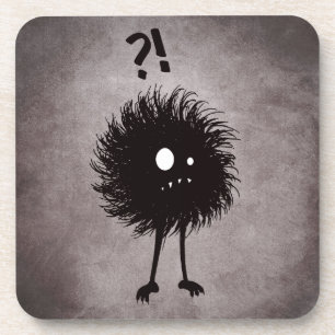 Whimsigoth Evil Character Wondering Dark Gothic Coaster