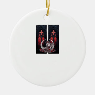 Whimsigoth Fairy Gothic Style Classic Ceramic Tree Decoration