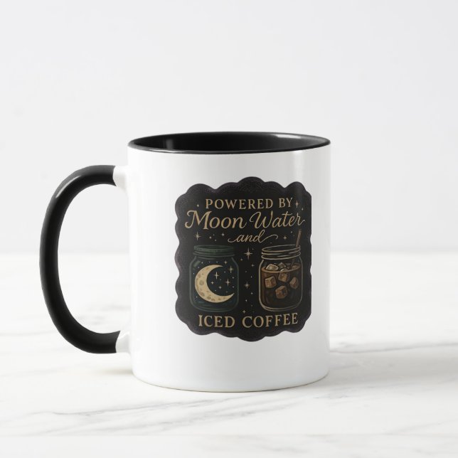 Whimsigoth Fantasy – Mystical Forests, Moons & Mag Mug (Left)
