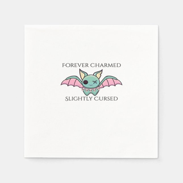 Whimsigoth Fantasy – Mystical Forests, Moons & Mag Napkin (Front)