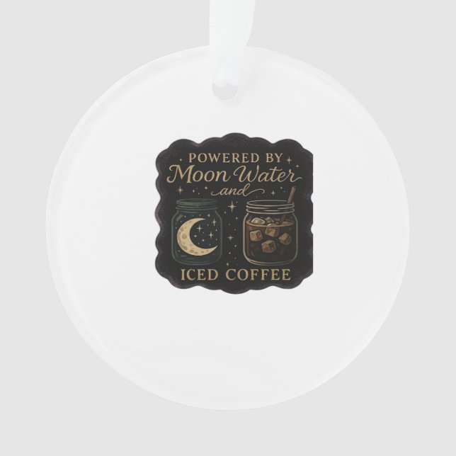 Whimsigoth Fantasy – Mystical Forests, Moons & Mag Ornament (Front)