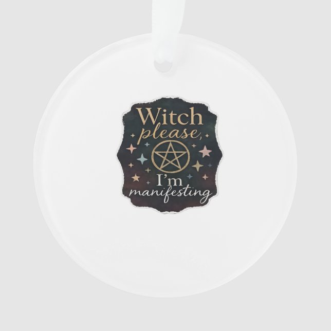 Whimsigoth Fantasy – Mystical Forests, Moons & Mag Ornament (Front)