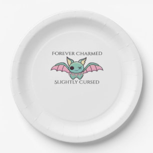 Whimsigoth Fantasy – Mystical Forests, Moons & Mag Paper Plate
