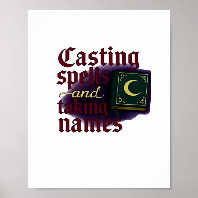 Whimsigoth Fantasy – Mystical Forests, Moons & Mag Poster (Front)