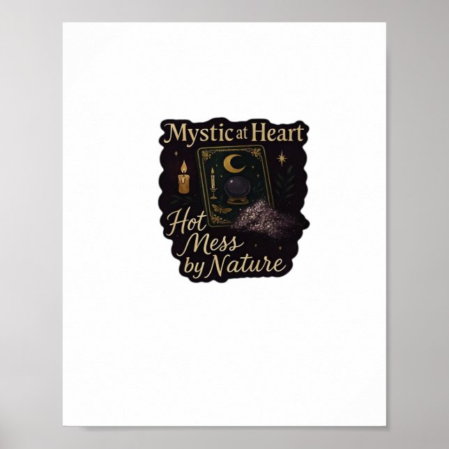 Whimsigoth Fantasy – Mystical Forests, Moons & Mag Poster (Front)