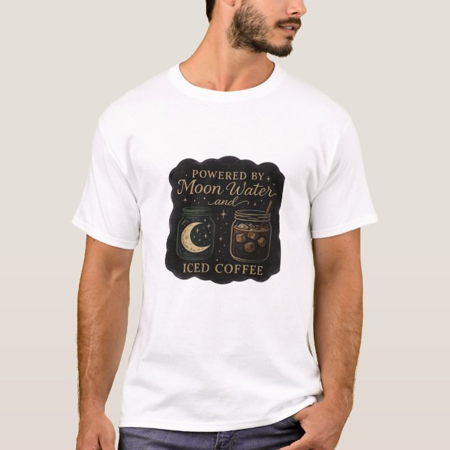 Whimsigoth Fantasy – Mystical Forests, Moons & Mag T-Shirt (Front)