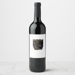 Whimsigoth Fantasy – Mystical Forests, Moons & Mag Wine Label