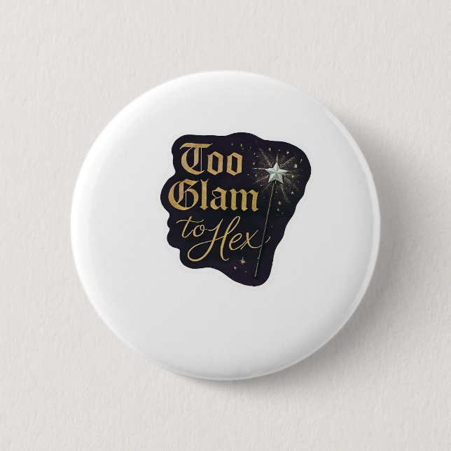 Whimsigoth Fantasy Mystical Forests, Moons & Magic 6 Cm Round Badge (Front)