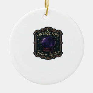 Whimsigoth Fantasy Mystical Forests, Moons & Magic Ceramic Tree Decoration
