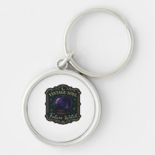 Whimsigoth Fantasy Mystical Forests, Moons & Magic Key Ring