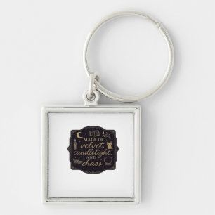 Whimsigoth Fantasy Mystical Forests, Moons & Magic Key Ring