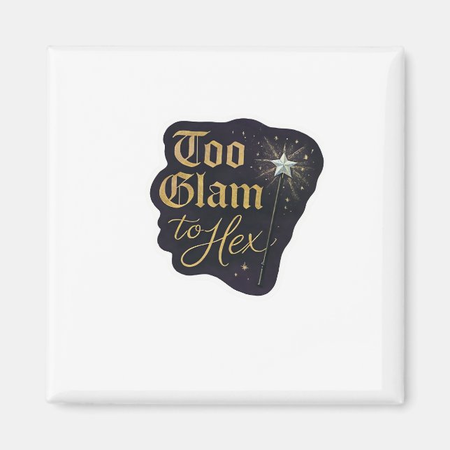 Whimsigoth Fantasy Mystical Forests, Moons & Magic Magnet (Front)