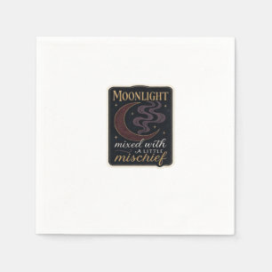 Whimsigoth Fantasy Mystical Forests, Moons & Magic Napkin