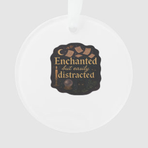 Whimsigoth Fantasy Mystical Forests, Moons & Magic Ornament