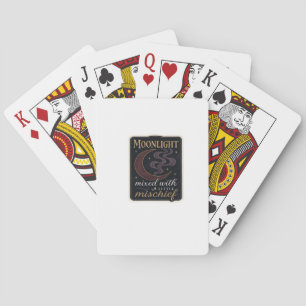 Whimsigoth Fantasy Mystical Forests, Moons & Magic Playing Cards