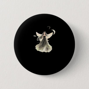Whimsigoth Girl Dark Fairy Aesthetic With Vibes Cl 6 Cm Round Badge