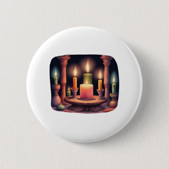 Whimsigoth Goth Wall Art 90S Decor Heckinfarout 6 Cm Round Badge (Front)