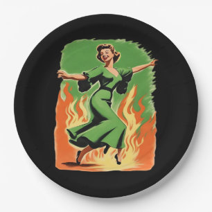 Whimsigoth Goth Wall Art 90s Decor HECKINFAROUT Fu Paper Plate