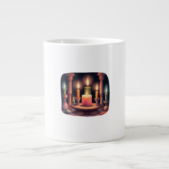 Whimsigoth Goth Wall Art 90S Decor Heckinfarout Large Coffee Mug (Front)