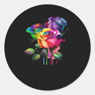 Whimsigoth – Gothic Design Classic Round Sticker