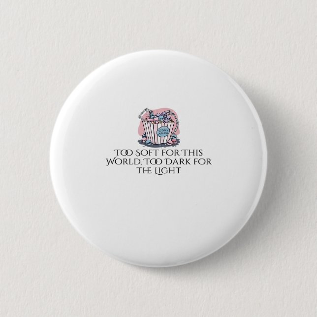 Whimsigoth Ink – Mystical Forests, Moons & Magic C 6 Cm Round Badge (Front)