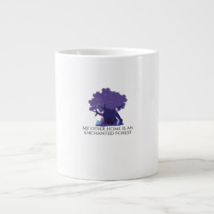 Whimsigoth Ink – Mystical Forests, Moons Magic Cla Large Coffee Mug