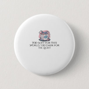 Whimsigoth Ink – Mystical Forests, Moons & Magic E 6 Cm Round Badge