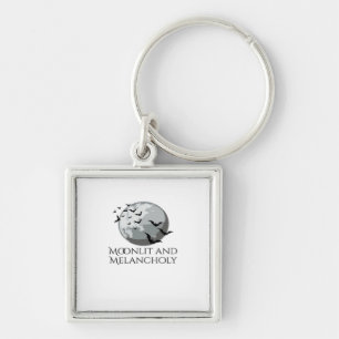 Whimsigoth Ink – Mystical Forests, Moons & Magic M Key Ring