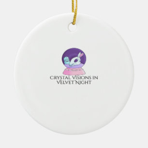 Whimsigoth Ink – Mystical Forests, Moons & Magic R Ceramic Tree Decoration