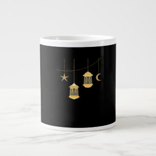 Whimsigoth Lantern Full Moon Night Sky Classic Large Coffee Mug