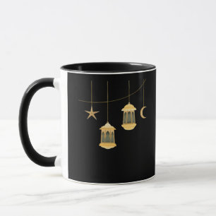 Whimsigoth Lantern Full Moon Night Sky Classic Mug